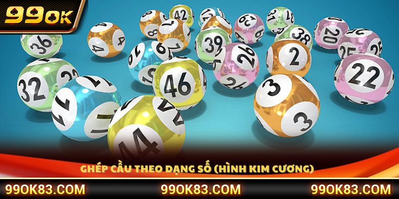 Cách ghép cầu theo mô hình kim cương dự đoán lô đề